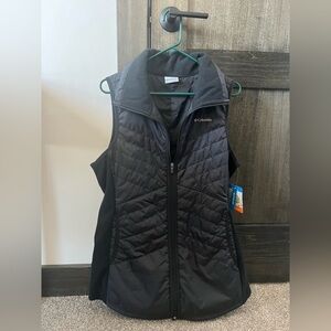 NWT Columbia Women's Black Long Vest Size L